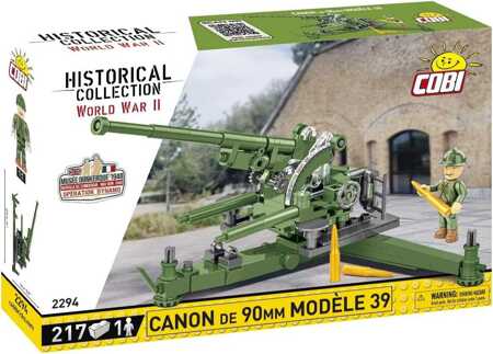 COBI WWII French Anti-Aircraft Gun 2294