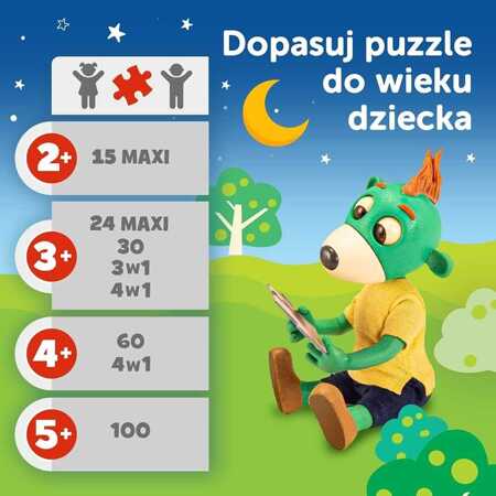 CREFL PUZZLE Trefliki before bed Good night 34399 - Puzzle for children