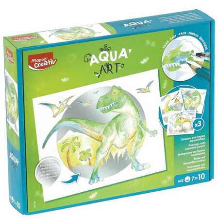 CX CREATIV AquaArt aquarium painting dinosaurs 907058