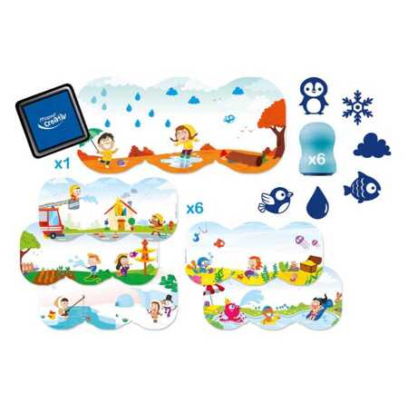 CX CREATIV weather stamps suitcase 907026 70268