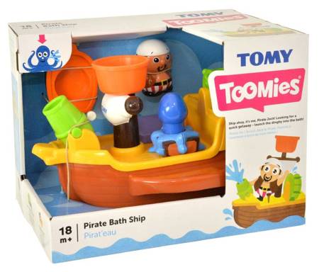 Children's bath pirate ship E71602