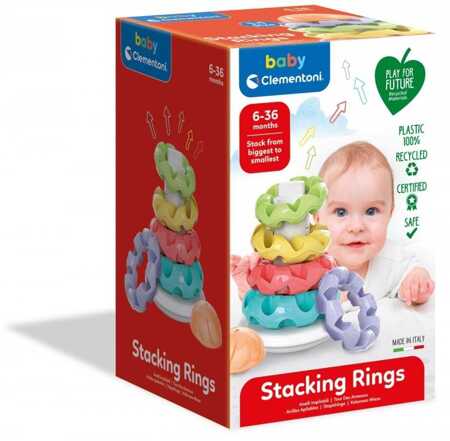 Clementoni BABY Colorful tower for children 17732