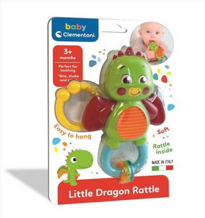 Clementoni BABY Interactive rattle Dragon for children 17838