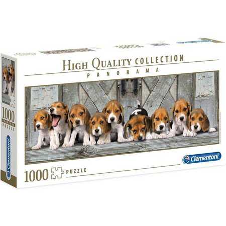 Clementoni Puzzle 1000 Panorama Beagles 39435