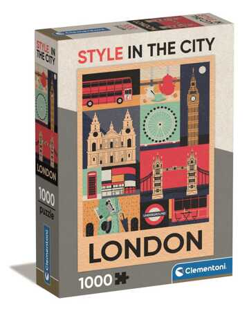 Clementoni Puzzle 1000 Pieces Compact London 39844