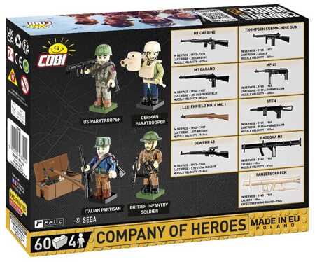 Company of Heroes 3 figures building blocks accessories 3041