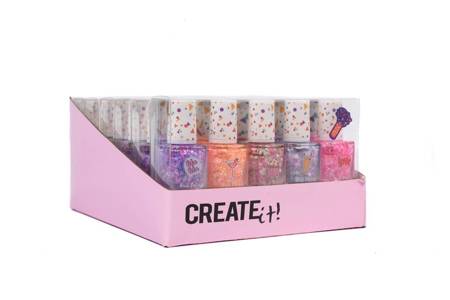 CreateIt! Confetti nail polish 5-pack 84147 - set of nail polishes