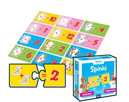 Educational game Spinki - Addition and subtraction 00888