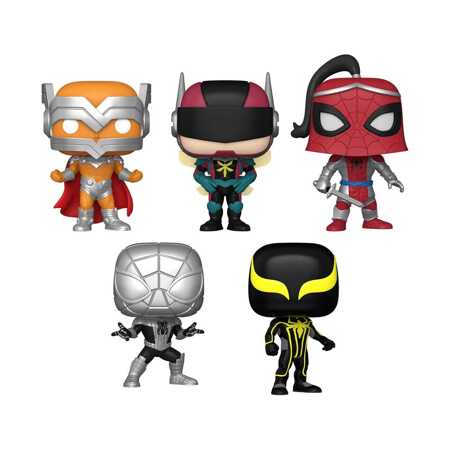 FUNKO Marvel Spiderman Figures 5-Pack - Collection 62281 22813