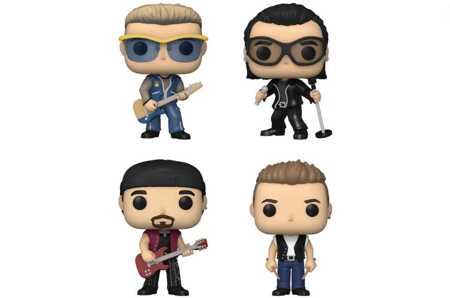 FUNKO ROCKS band U2 4pack 64688 46888