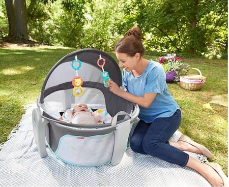 FWX16 travel playpen with roof