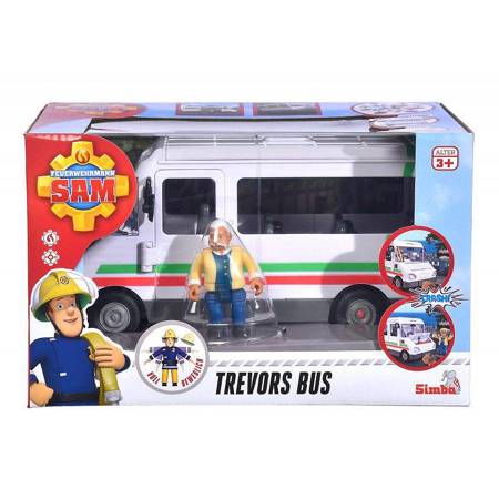 Fireman Sam Trevor's Bus with Figure 925-1073