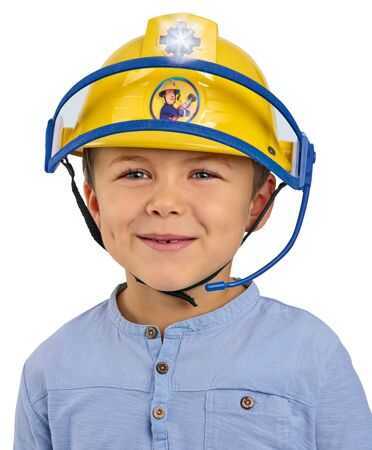 Fireman Sam helmet with microphone and light SIMBA 925-2365