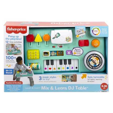 Fisher Price HRB65 musical DJ table for children