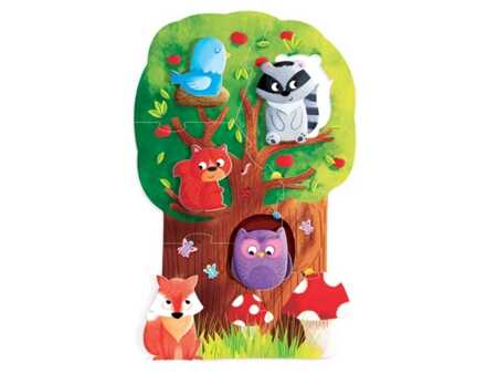 Forest puzzle + figures 123