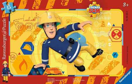 Frame puzzle Fireman Sam 15 06125