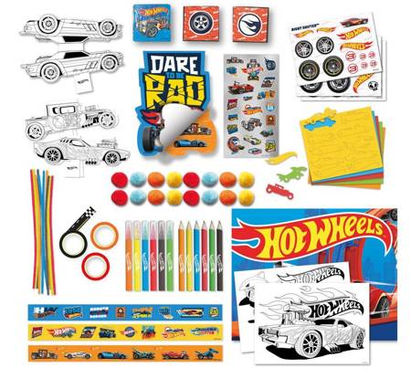 Hot Wheels Mega Bus creative set for children BTHW-C08