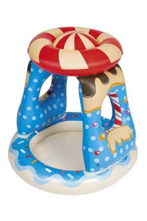 Inflatable pool with roof CIRCUS Bestway 91x91x89cm B52270 52162