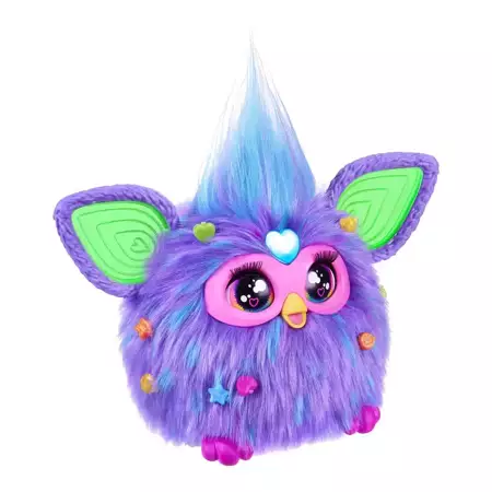 Interactive FURBY mascot purple F6743