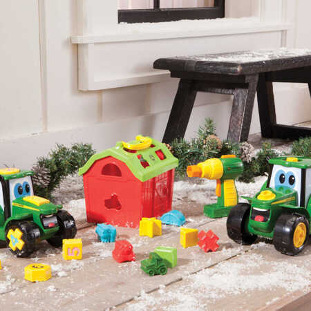 John Deere Sorter Learn and have fun with the Johnny 46654 tractor