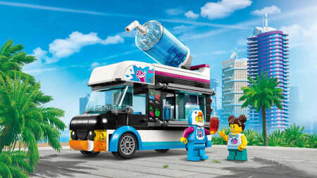 LEGO CITY Penguin Truck with Slush 60384 for children 5+