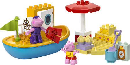 LEGO DUPLO Peppa and the Boat Trip 10432 - Creative set for children