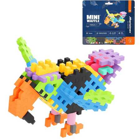 MARIOINEX Mini waffle blocks Nat.50el Tukan 06118