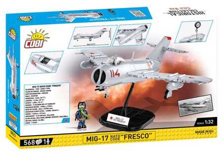 MIG-17 Fresco Cold War Airplane Model 5823