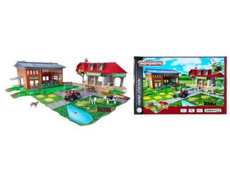 Majorette Creatix farm+vehicle station 205-0037