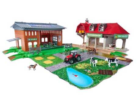 Majorette Creatix farm+vehicle station 205-0037