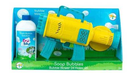 Mega bubble blaster TM TOYS 24 holes + liquid 0.4l 04550