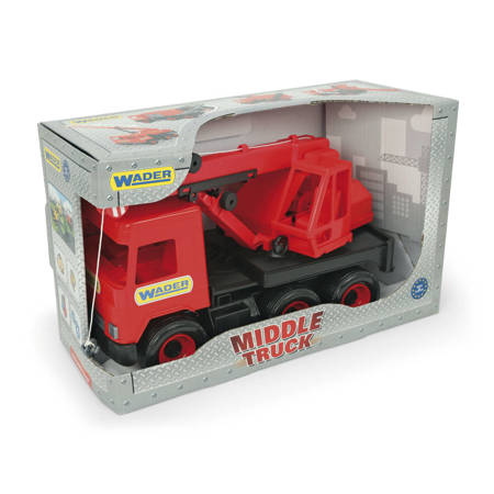 Middle Truck Crane red 32112