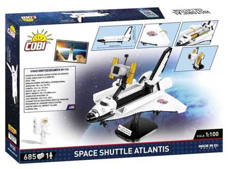 Model of the Space Shuttle Atlantis 1930 spacecraft