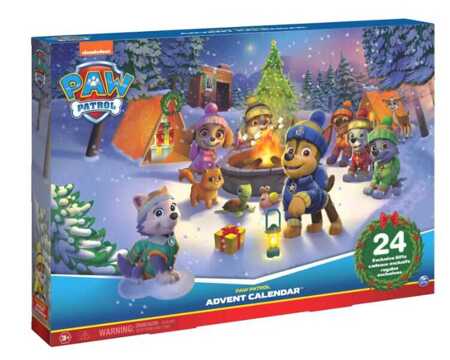 PAW Patrol Advent Calendar for Children 6063791