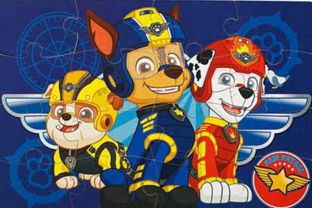 PAW Patrol wooden puzzle 4in1 6040049