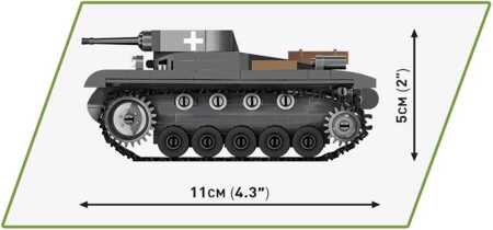 Panzer II Ausf.A 2718 tank model - Scale 1:35