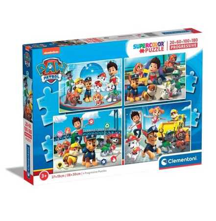 Paw Patrol 4in1 puzzle 21412