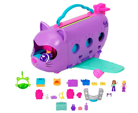 Polly Pocket MATTEL HWP19 plane set