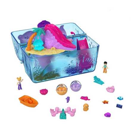 Polly Pocket treasure island set for children HKV47