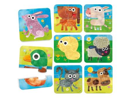 Progressive puzzles for children 3+