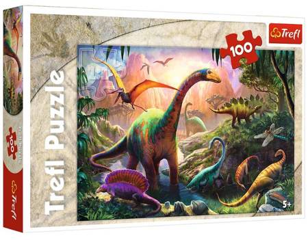 Puzzle 100 pieces Dinosaur World 16277