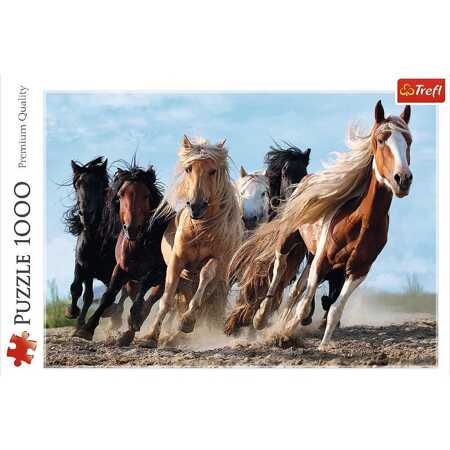 Puzzle 1000 pieces Galloping Horses 10446