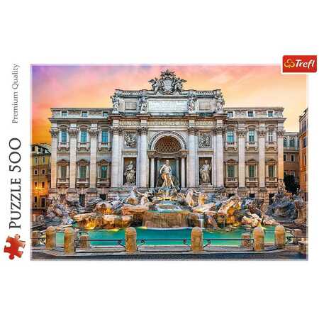 Puzzle 500 Trevi Fountain Rome - 37292