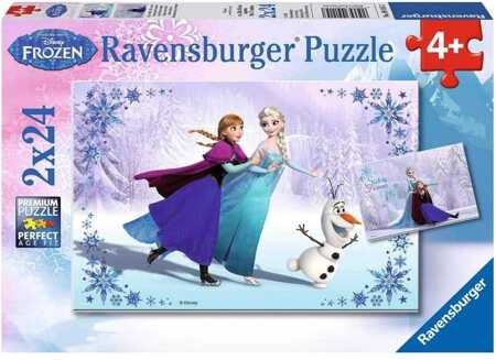 Puzzle Frozen Sisters forever 2x24 09115