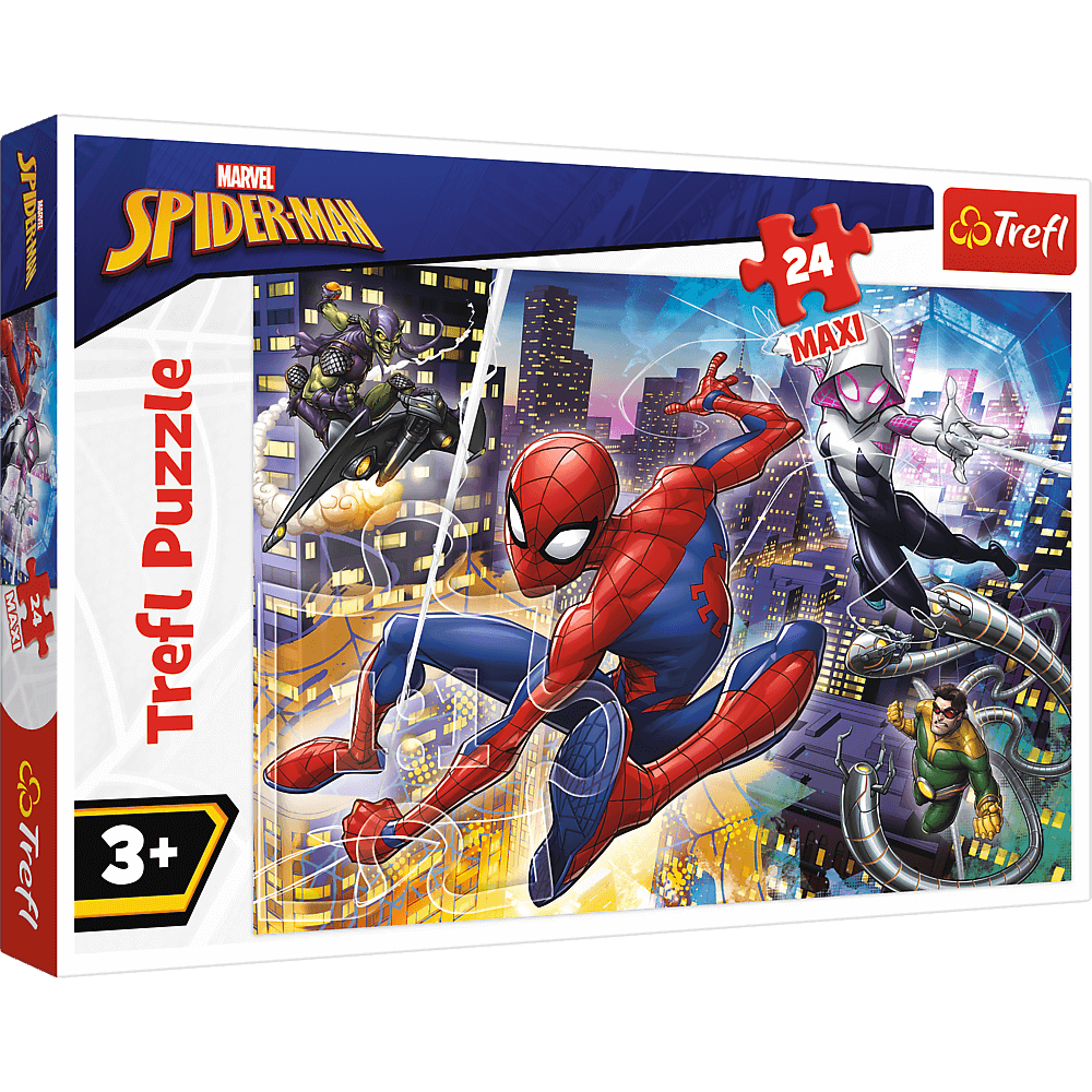 Puzzle MAXI 24 Fearless Spider-Man 14289 - Puzzle for Children