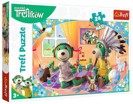 Puzzle MAXI 24 Let's have fun together! - 14319