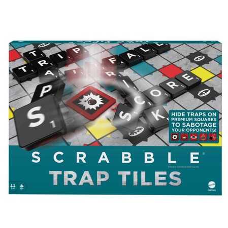 SCRABBLE Traps board game HMK73