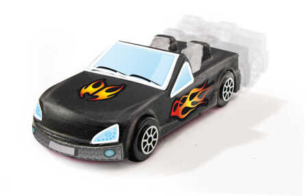 SES Make a cast and paint a car - creative set 01401 14018