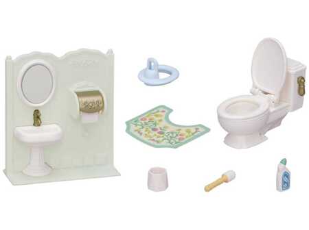 SYLVANIAN Families bathroom set with dressing table 05740