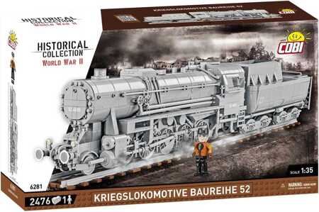 Steam locomotive Kriegslokomotive Baureihe 52 6281